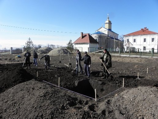 Початковий етап досліджень у Жидичині